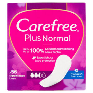 CAREFREE TISZT.BET. 56DB-OS PLUS NORMAL FRESH SCENT