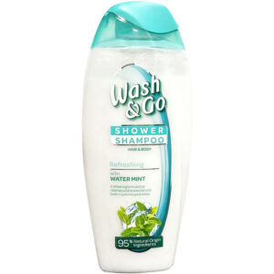 WASH&GO TUSFÜRDŐ&SAMPON 250ML REFRESHING WITH WATER MINT