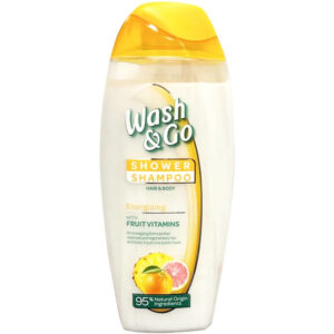 WASH&GO TUSFÜRDŐ&SAMPON 250ML ENERGIZING WITH FRUIT VITAMINS