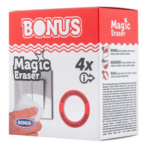 BONUS MAGIC ERASER MELAMIN SZIVACS 4DB-OS