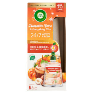 AIR WICK ACTIVE FRESH AUTOMATIC SPRAY KÉSZÜLÉK+UT 228ML PUMPKIN SPICE (4DB/KARTON)