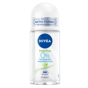 NIVEA GOLYÓS DEO NŐI 50ML FRESH PURE 0%