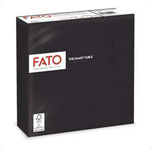 FATO SZALVÉTA 2 RÉT. 50DB-OS 33X33CM NERO BLACK