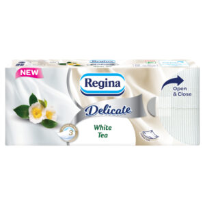 REGINA ZSEBKENDŐ 90DB-OS 3 RÉT. DELICATE WHITE TEA