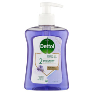DETTOL FOLY.SZAPP. 250ML PUMP. SOOTHE LAVENDER&VIOLET BLOSSOM