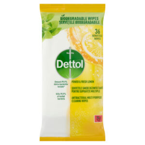 DETTOL POWER&FRESH UNIVERZÁLIS FELÜLETTISZTÍTÓ KENDŐ 36DB-OS LEMON