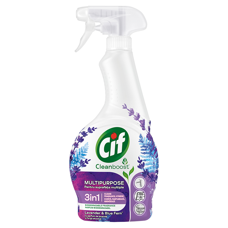 CIF ÁLTALÁNOS TISZTÍTÓ 500ML SZF. LAVENDER&BLUE FERN