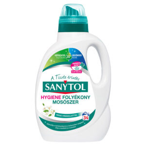 SANYTOL HYGIENE FOLYÉKONY MOSÓSZER 1,7L 34 MOSÁSOS