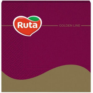 RUTA SZALVÉTA BORDÓ 3 RÉT. 20DB-OS 32,5X32,5CM