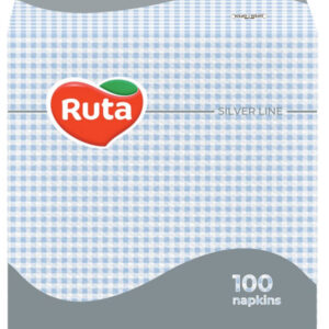 RUTA SZALVÉTA FEHÉR KOCKÁS 1 RÉT. 100DB-OS 23,5X23,5CM