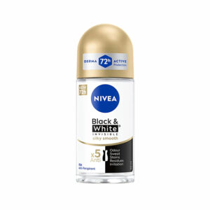 NIVEA GOLYÓS DEO NŐI 50ML BLACK&WHITE INVISIBLE SILKY SMOOTH