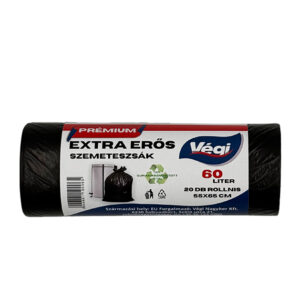 SZEM.ZSÁK 4 "VÉGI" 55X65CM 60L-ES 20DB-OS PRÉMIUM EXTRA ERŐS