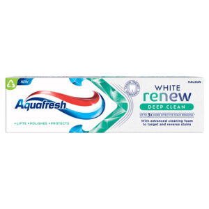 AQUAFRESH FOGKRÉM 75ML WHITE RENEW DEEP CLEAN
