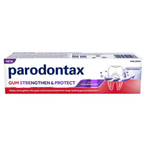 PARODONTAX FOGKRÉM 75ML GUM STRENGTHEN&PROTECT WITH HYLAURONIC ACID WHITENING