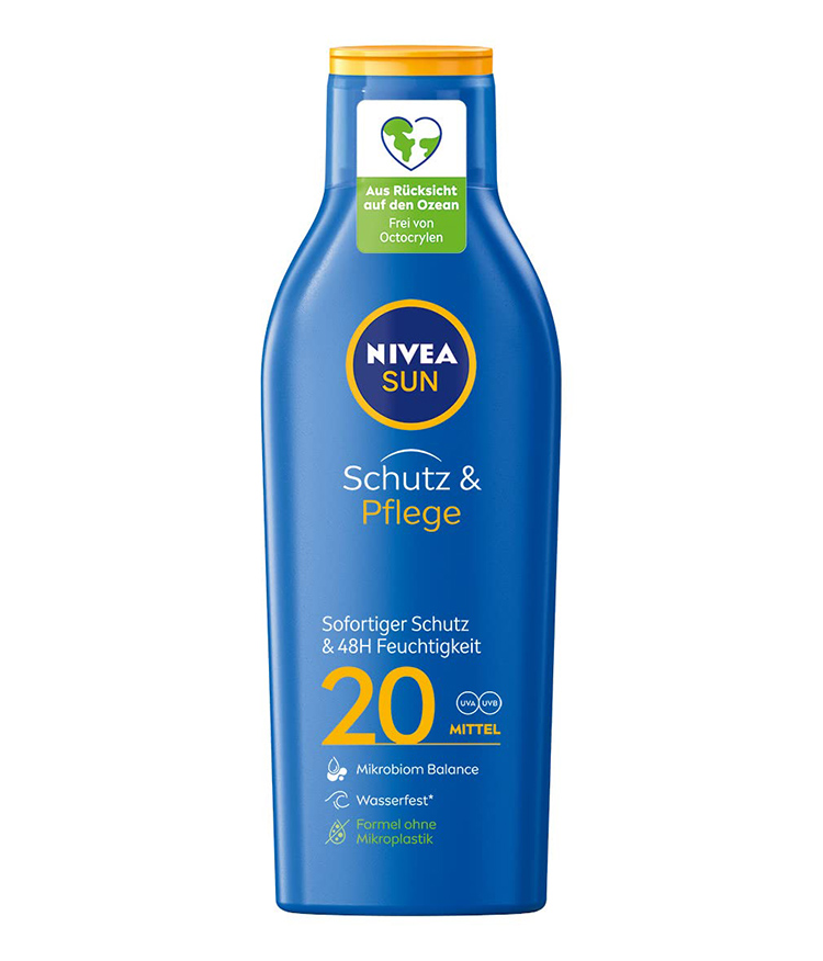 NIVEA SUN NAPTEJ 20 FAKTOR SCHUTZ&PFLEGE 250ML