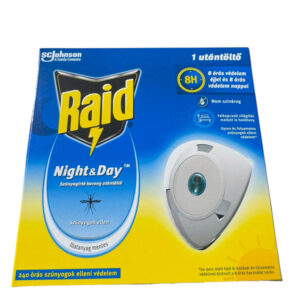 RAID EL. LÉGY ÉS SZÚNYOGÍRTÓ KORONG UT. NIGHT&DAY 2,29G