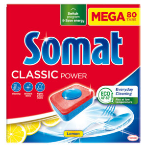 SOMAT TABLETTA CLASSIC POWER 80DB-OS 1328G LEMON