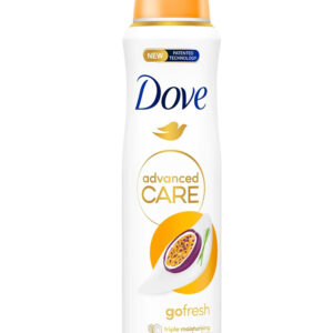 DOVE DEO 150ML ADVANCED CARE GO FRESH PASSION FRUIT&LEMONGRASS SCENT