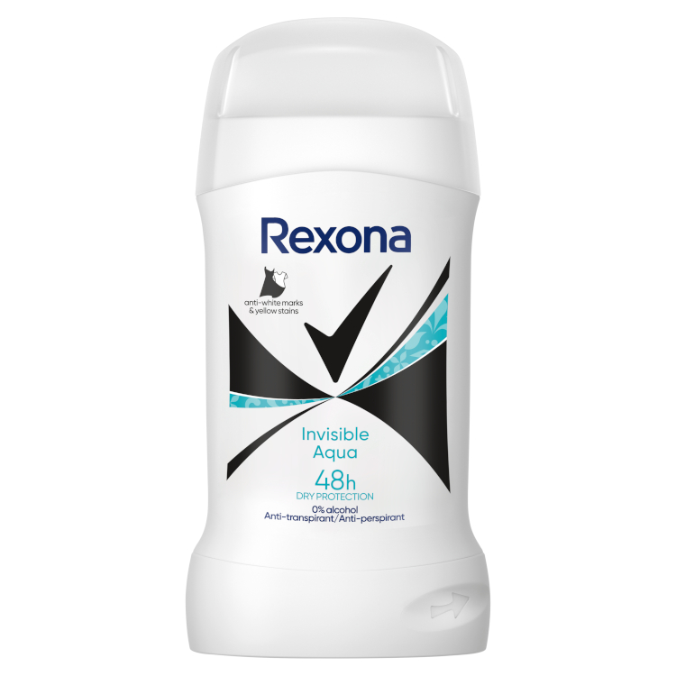 REXONA DEO STIFT 50ML NŐI INVISIBLE AQUA