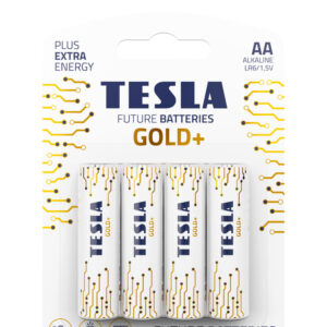 TESLA CERUZA ELEM AA 4DB-OS GOLD+