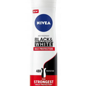 NIVEA DEO 150ML (IMP.) NŐI BLACK&WHITE MAX PROTECTION (6DB/KARTON)