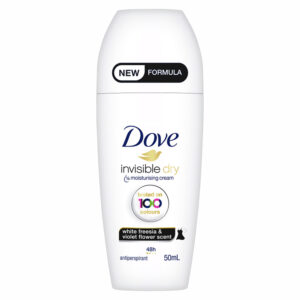 DOVE GOLYÓS DEO 50ML INVISIBLE DRY WHITE FREESIA&VIOLET FLOWER SCENT
