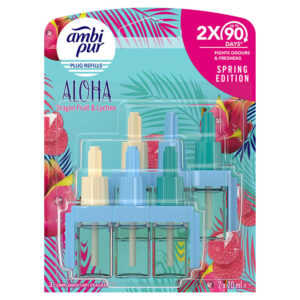 AMBI PUR 3VOLUTION 2X20ML UT. ALOHA DRAGON FRUIT&LYCHEE