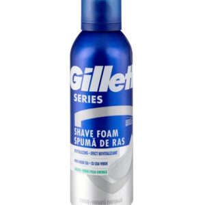 GILLETTE SERIES BOROTVAHAB 200ML REVITALIZING WITH GREEN TEA SENSITIVE