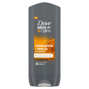 DOVE MEN+CARE TUSF.400ML SANDALWOOD+VANILLA