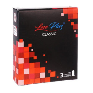 LOVE PLUS ÓVSZER 3DB-OS CLASSIC PIROS