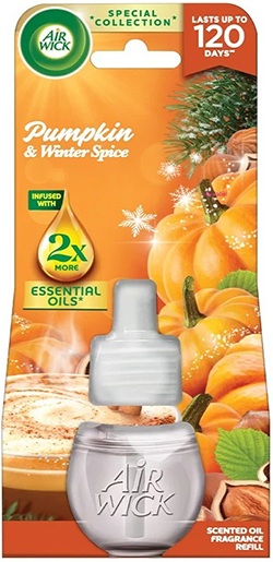 AIR WICK ELEKTROMOS UT. 19ML PUMPKIN&WINTER SPICE