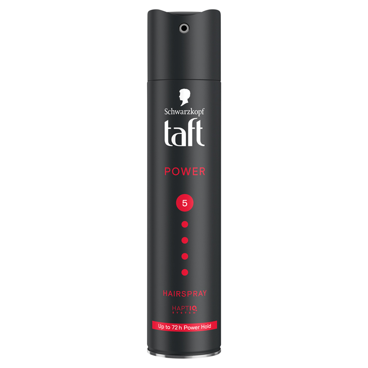 TAFT HAJLAKK 250ML FEKETE-EZÜST POWER MEGA STRONG
