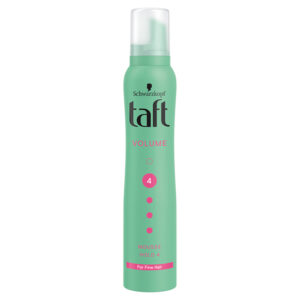 TAFT HAJHAB 200ML VOLUME MOUSSE ULTRA STRONG (4) ZÖLD (6DB/KARTON)