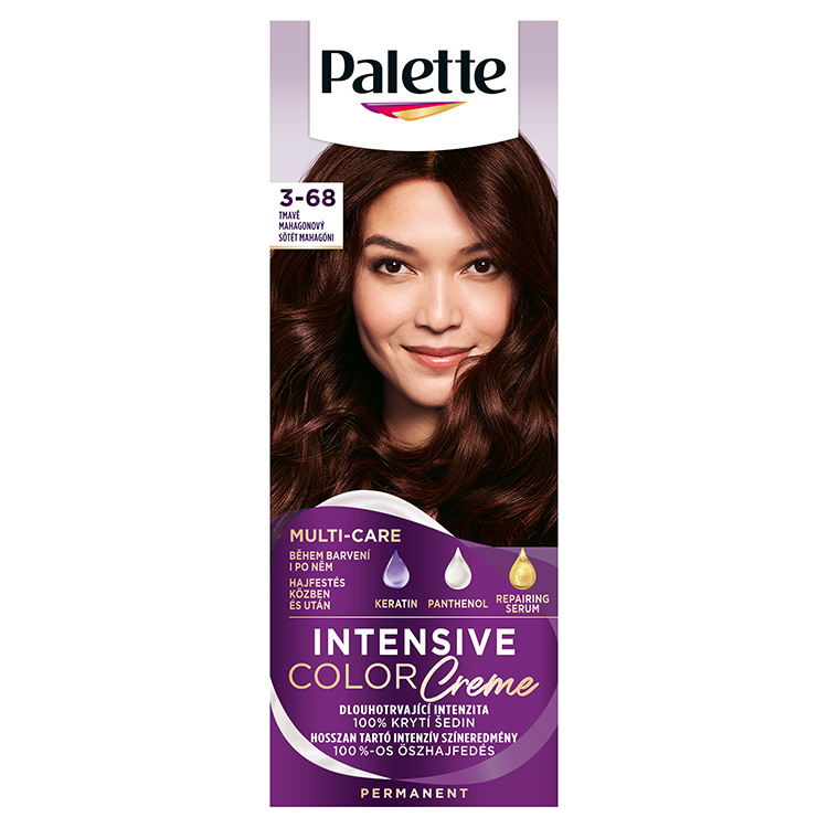 PALETTE CREAM HAJFESTÉK 3-68 SÖTÉT MAHAGÓNI