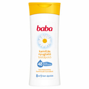BABA TESTÁPOLÓ 400ML KAMILLÁS