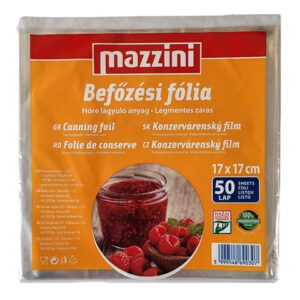 BEFŐZÉSI FÓLIA 17X17CM 50DB-OS MAZZINI
