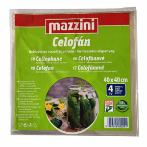 BEFŐZÉSI CELOFÁN 40X40CM 4DB-OS MAZZINI